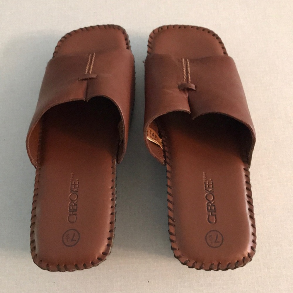 NWOT Cherokee Roxann Brown Slide Size 7 1/2